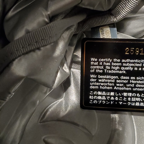 NWT CHANEL Blue Ombre Doudoune Backpack - Picture 7 of 7